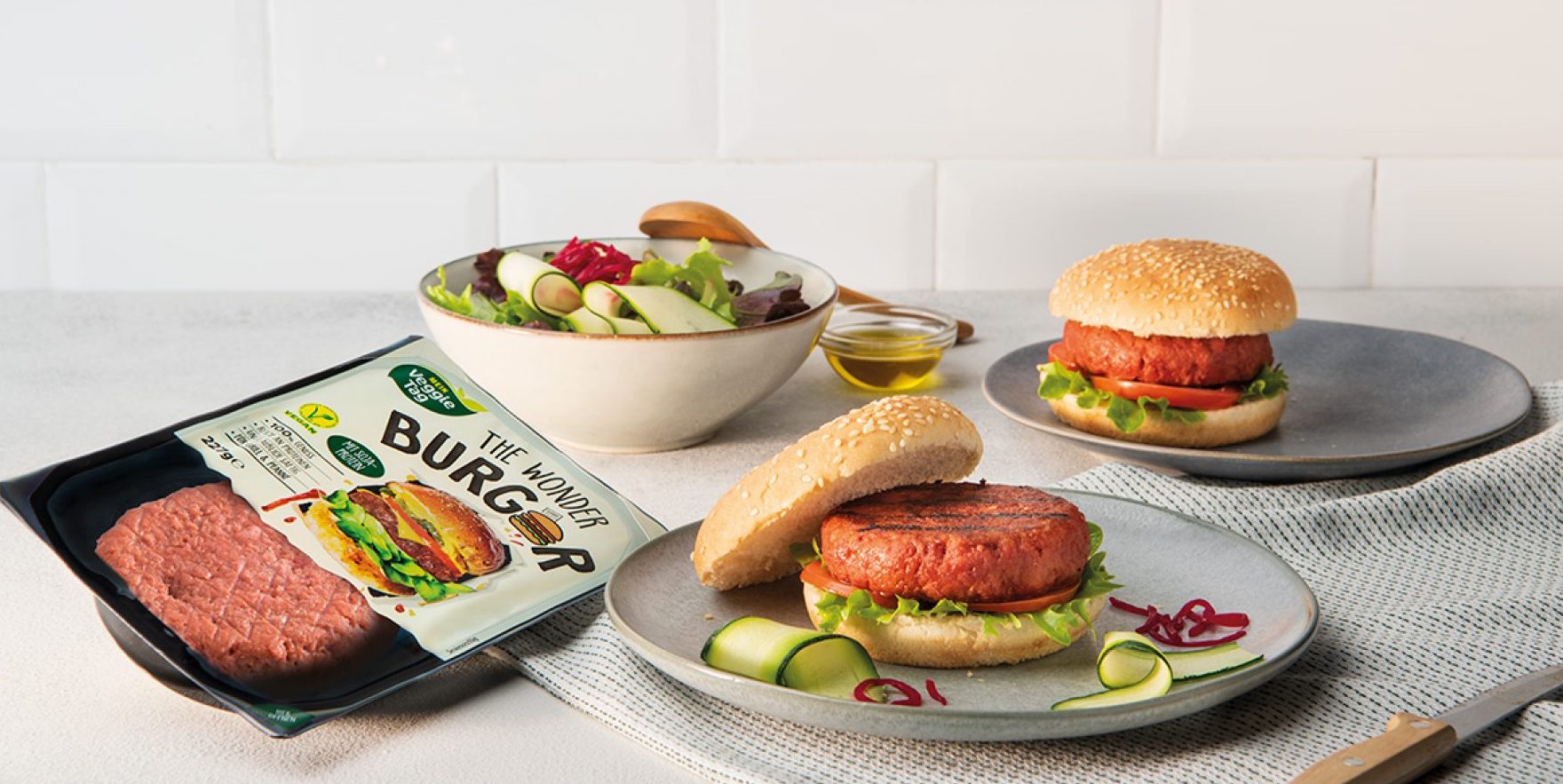 drei fleischlose Burger im Test von gogreen