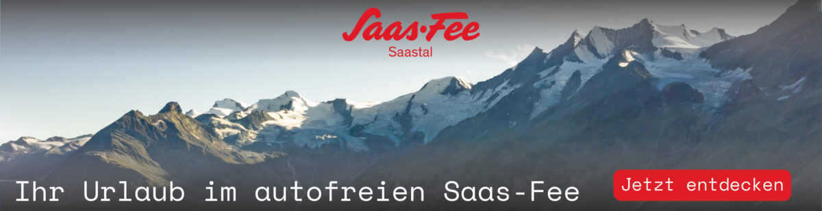 Saas-Fee Banner
