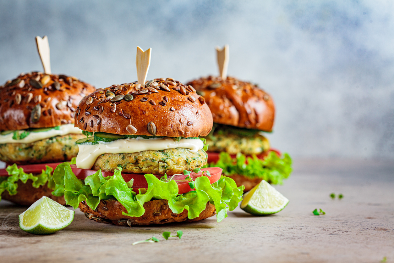 pflanzlicher Burger