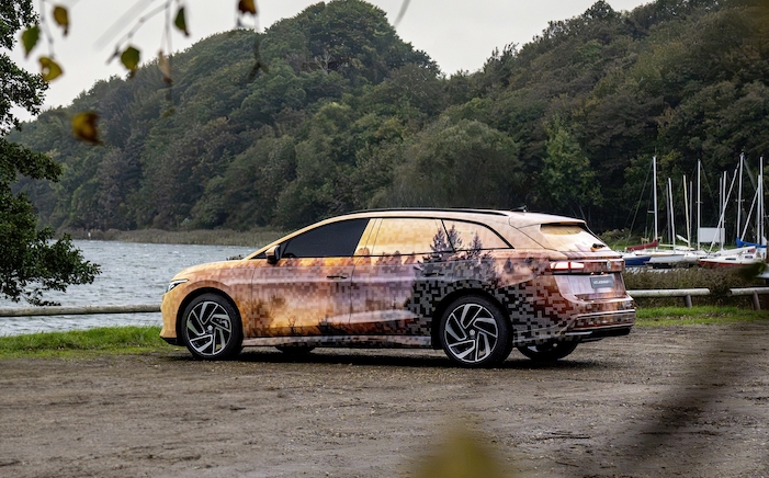 VW ID.7 Tourer getarnt