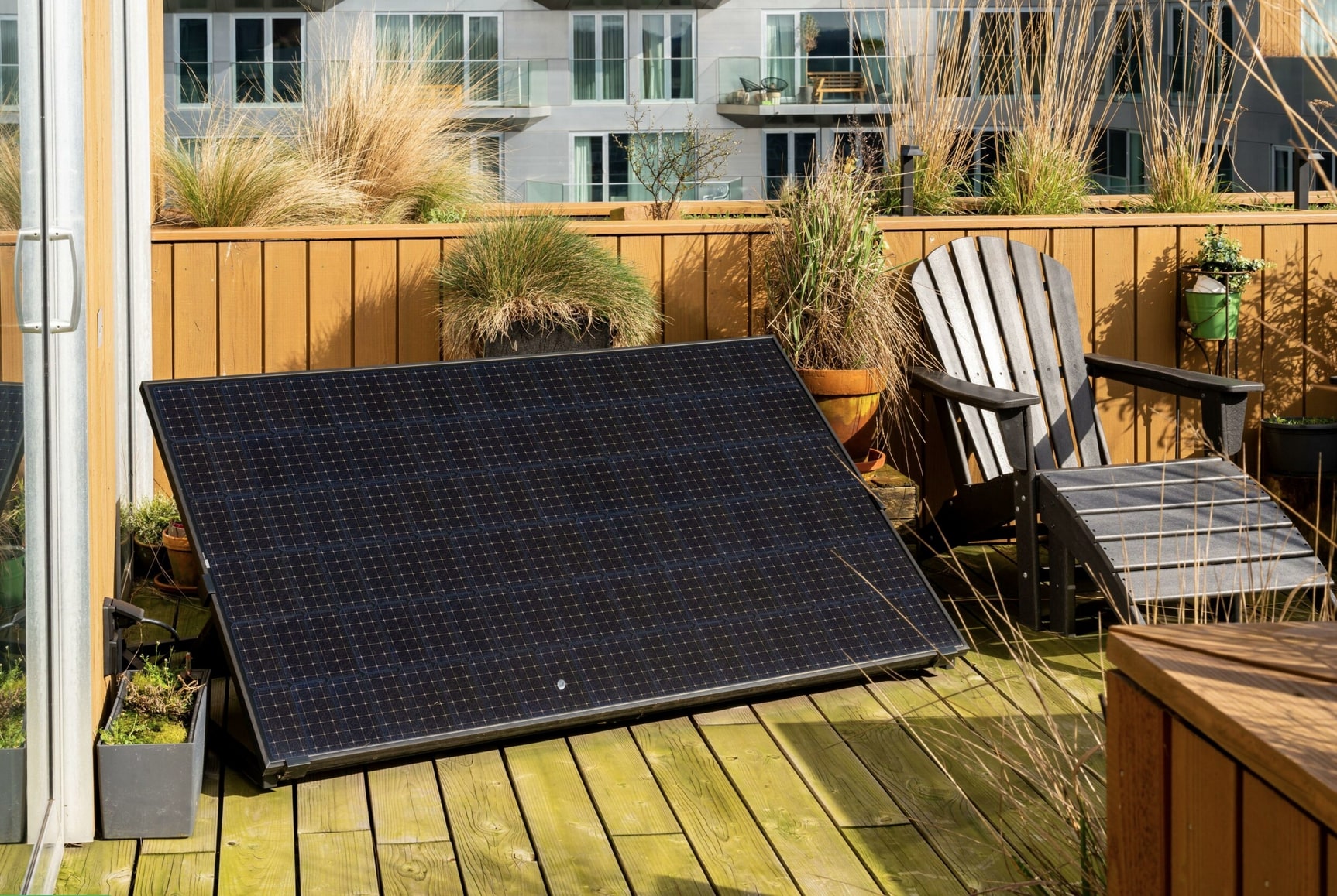 Balkon Solaranlage tip top 24