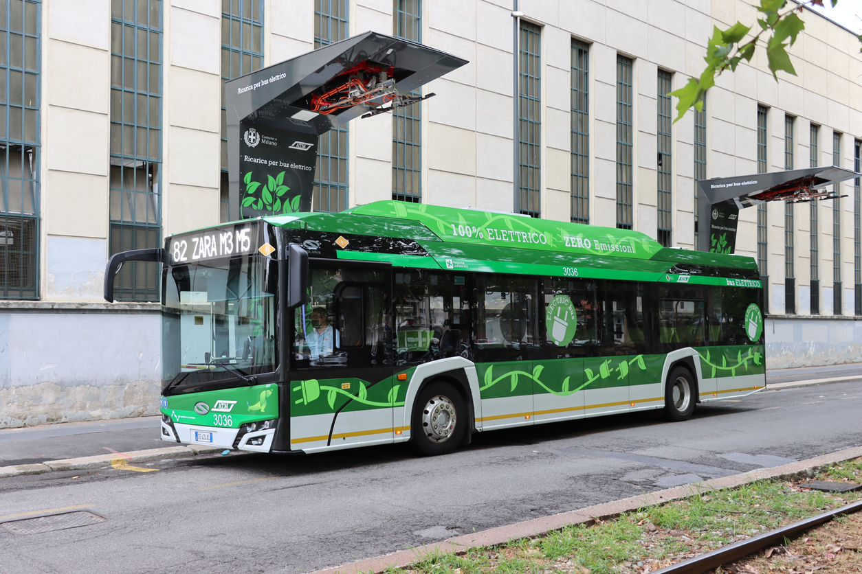 Elektrischer Stadtbus