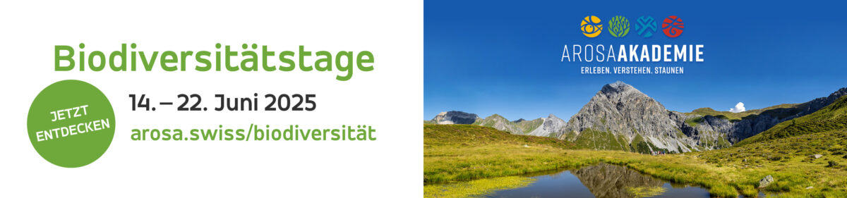 Banner GoGreen Arosa Tourismus