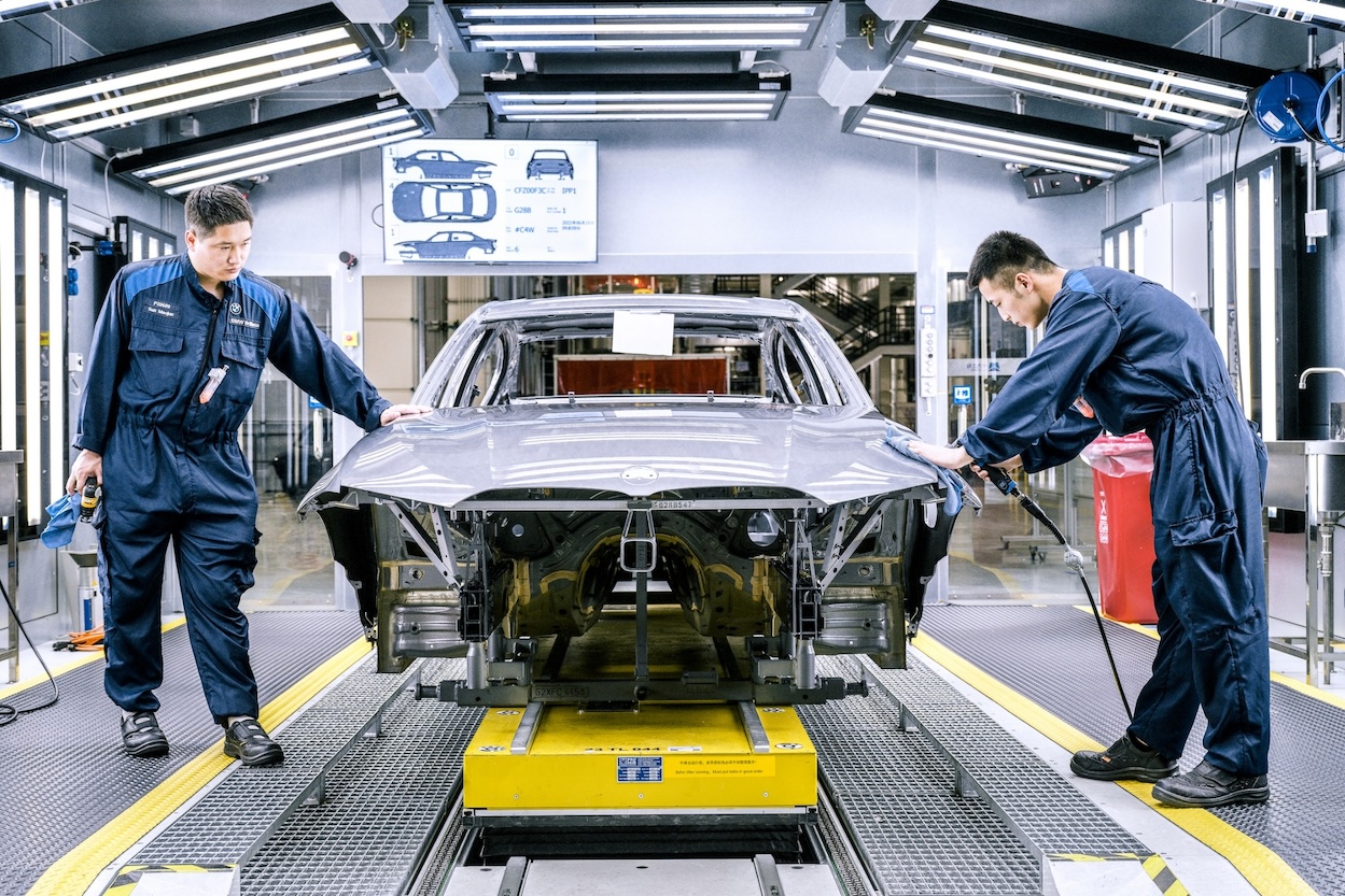 BMW Stahl Aluminium