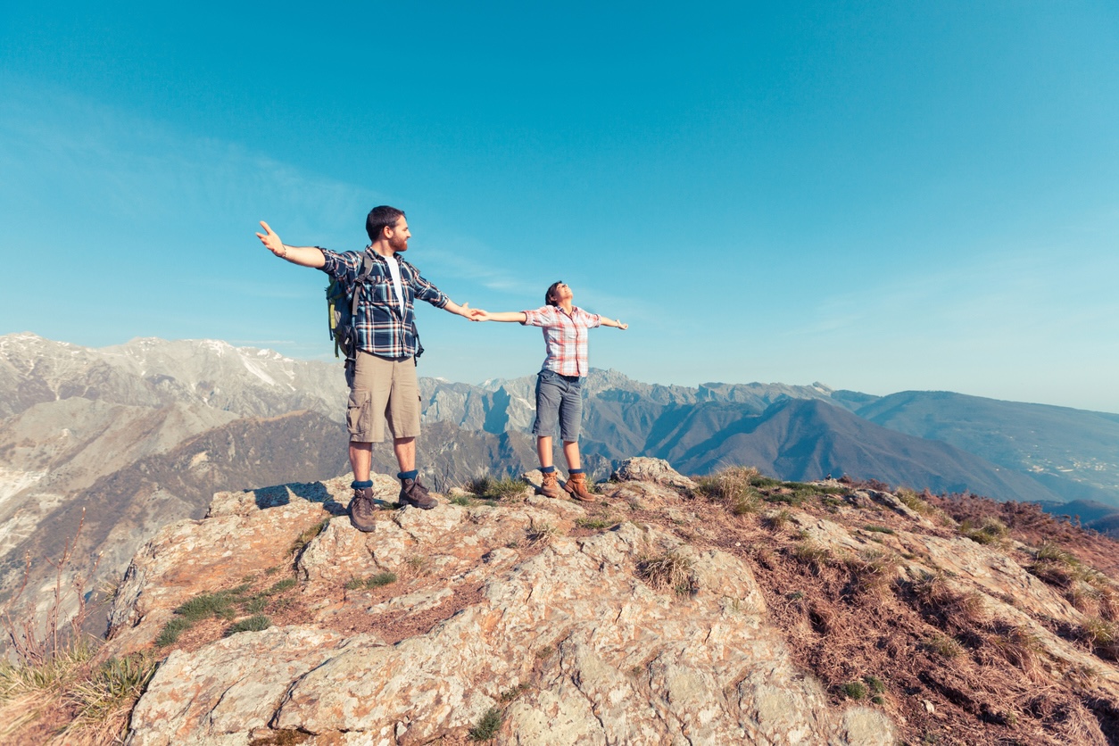 Wandern Berge